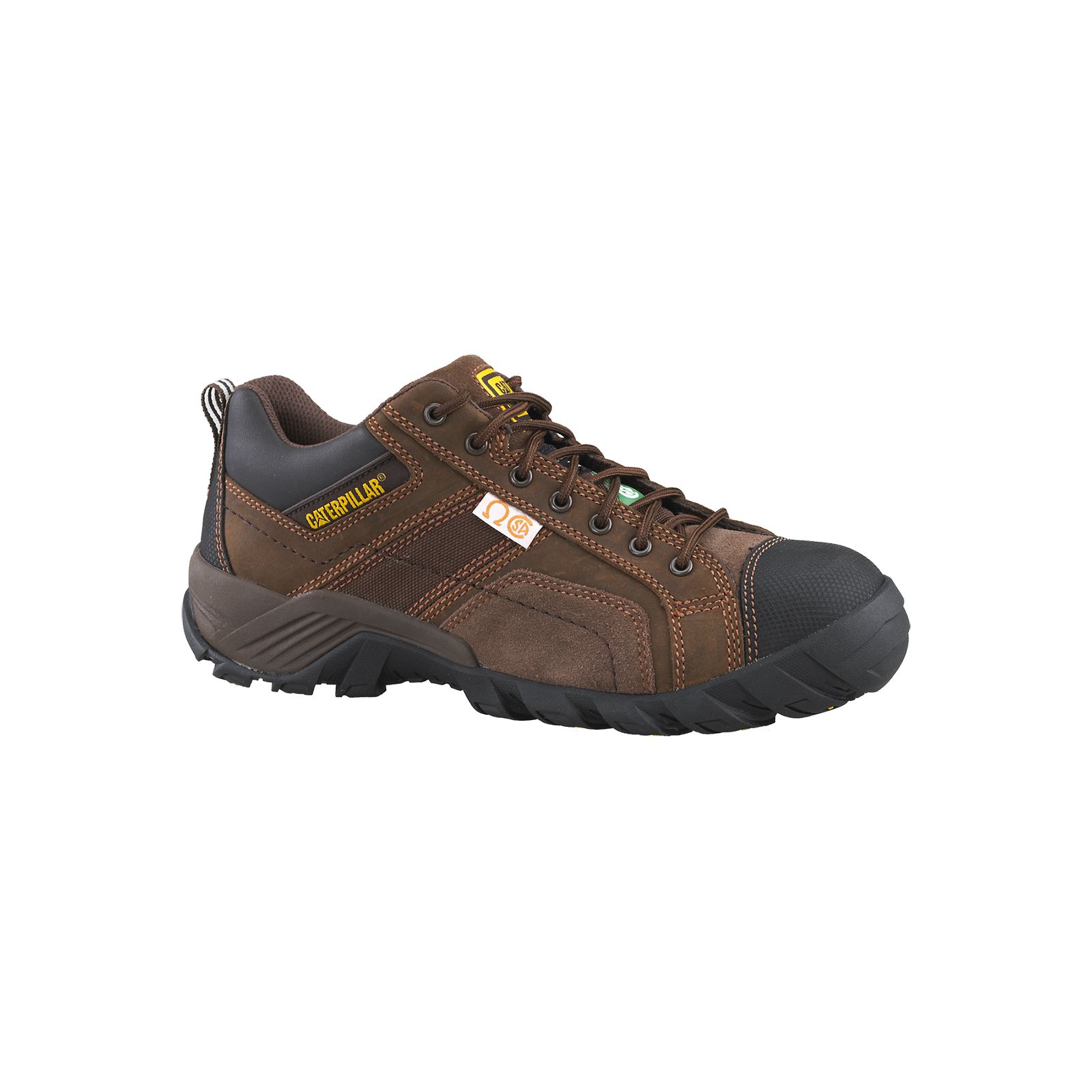 Caterpillar Argon Csa (Composite Toe, Non Metallic) Philippines - Mens Work Shoes - Dark Brown 74823XFOC